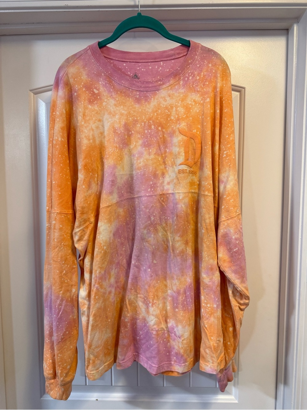 Disney Long-Sleeve Tie-Dye Spirit Jersey